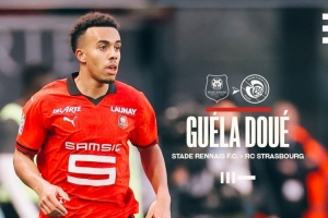 队报：1500万→1800万，米兰两次报价大杜埃，都被斯特拉斯堡拒绝